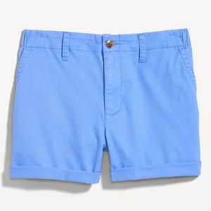 High-Waisted OGC Pull-On Chino Shorts -- 3.5-inch inseam